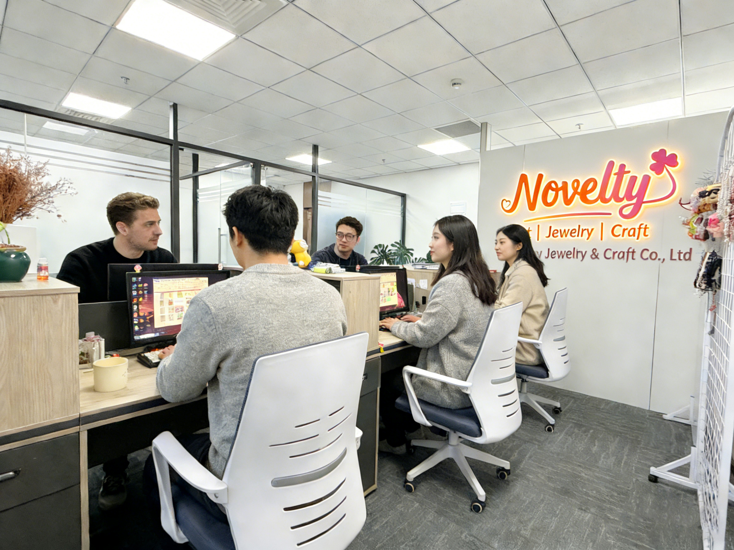 Novelty International Crafts product development and sourcing team