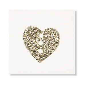 2.8 x 2.9cm Rhinestone Heart Flatback Alloy Flatback Embellishment