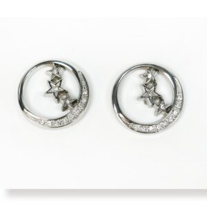 23mm Star in Round Frame Alloy Button