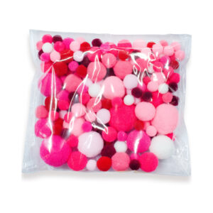 Assorted Multicolor Craft Pom-Poms