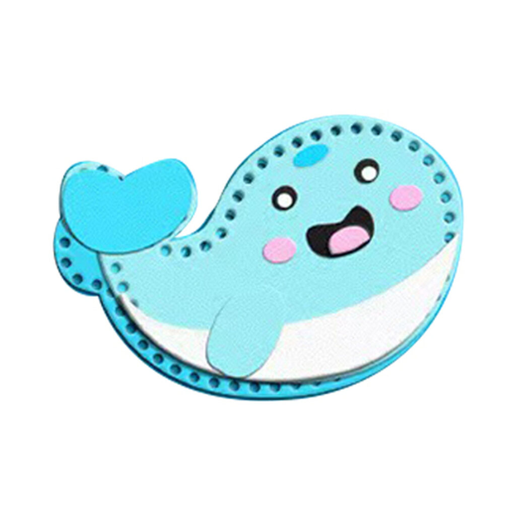 Blue Whale Felt Sewing Kit, 13-15 cm