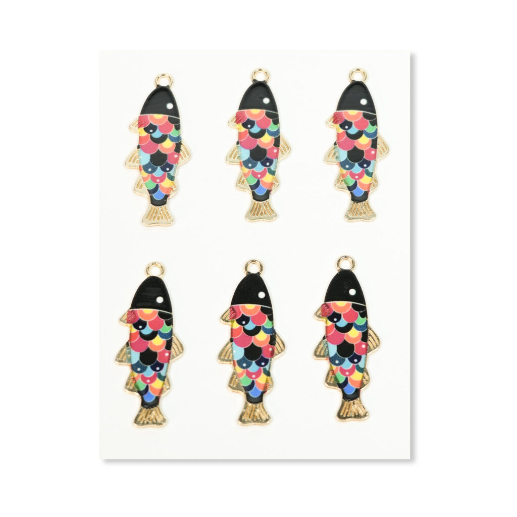 Colorful Figurative Dangle Jewelry Charms