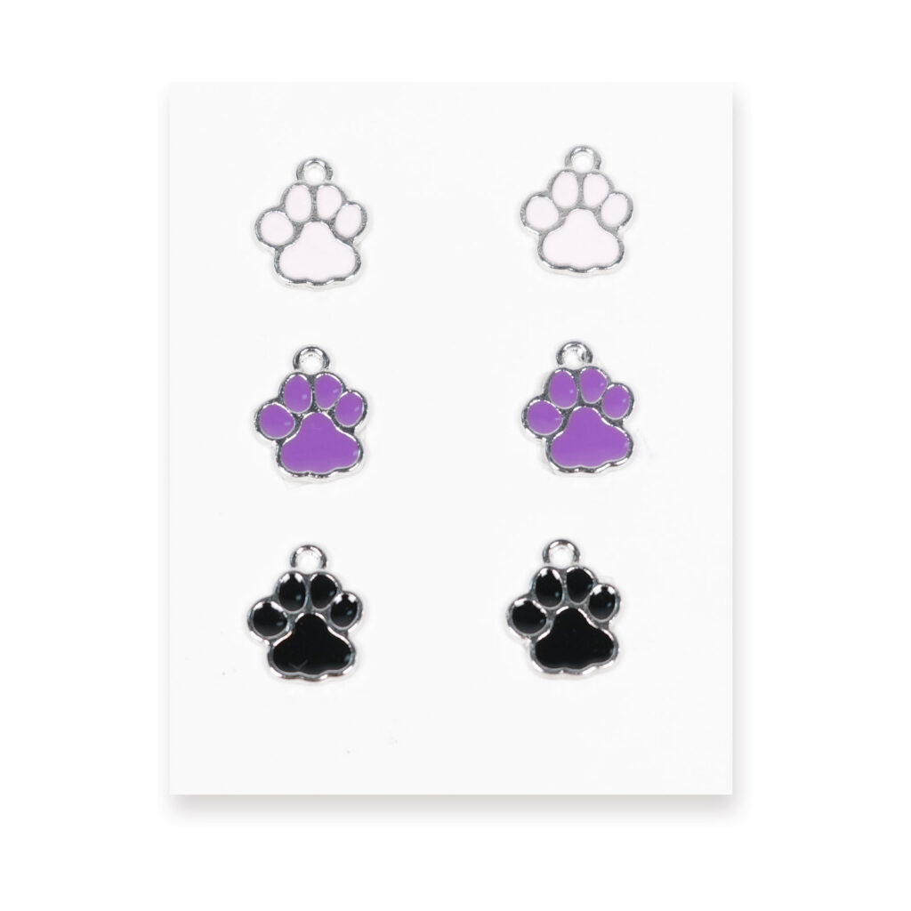 Colorful Mini Flower Jewelry Charms
