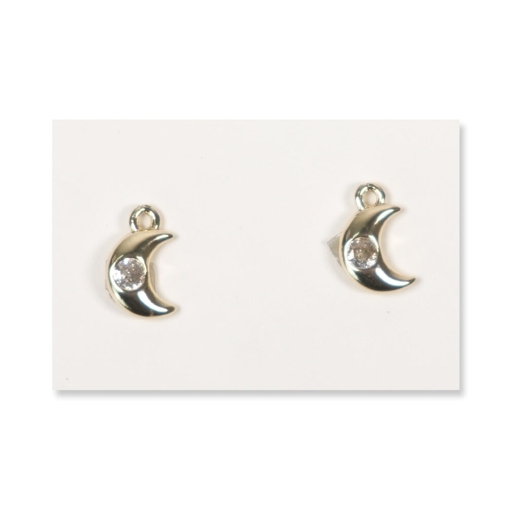 Crescent Moon Jewelry Charms
