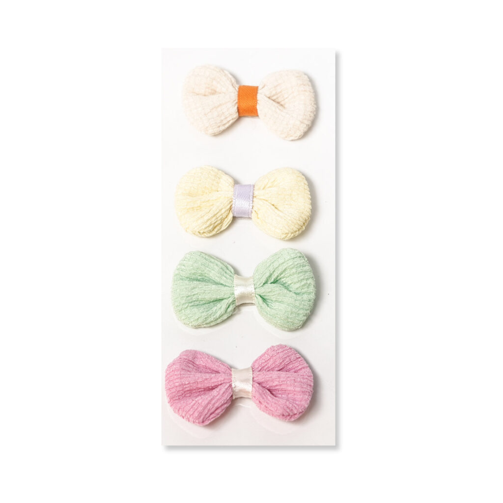 Decorative Bow Fabric Applique, 48mm