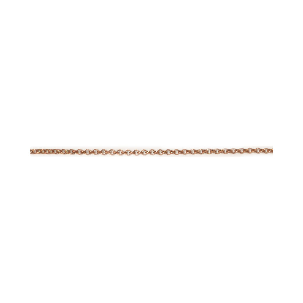 Fine Rhodium-Tone Chain Spool, 3 meters