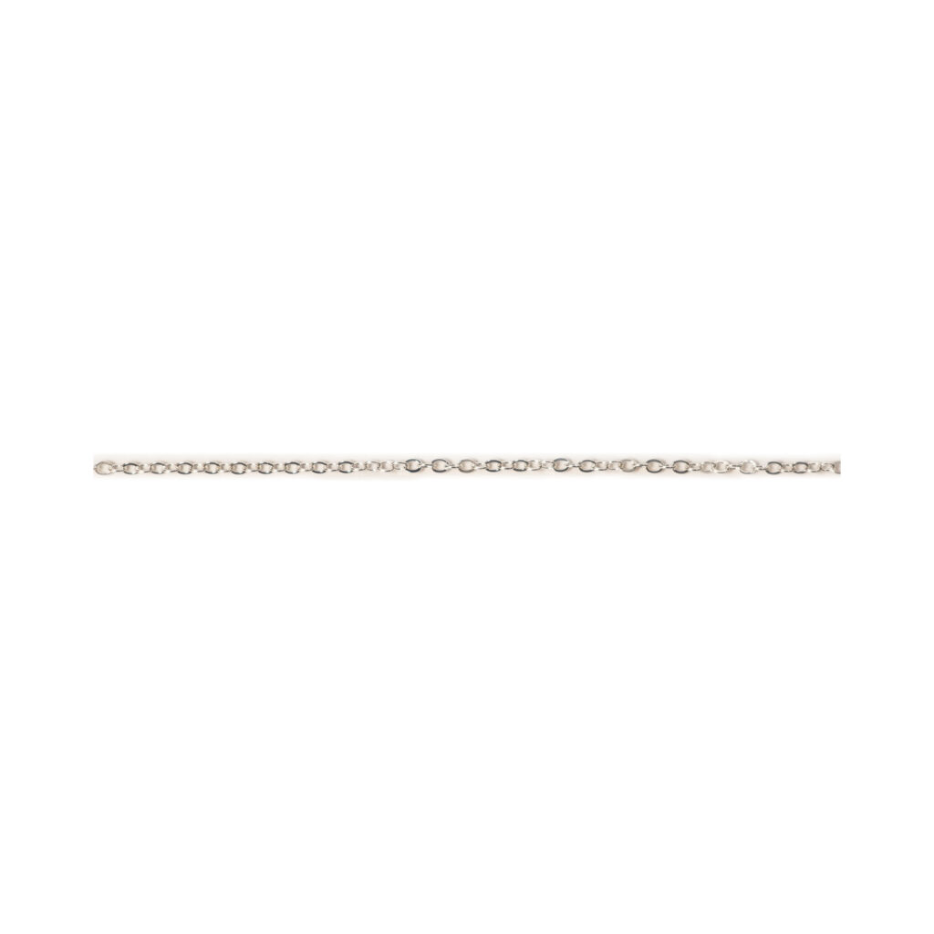 Fine Silver-Tone Chain Spool, 3 meters