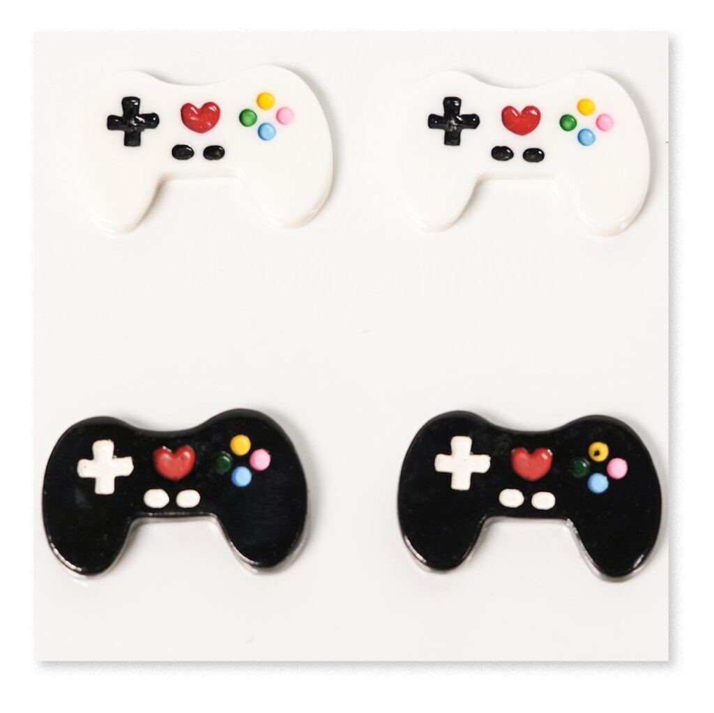 Game Controller Flatback Resin Embellishment, 19 x 30mm