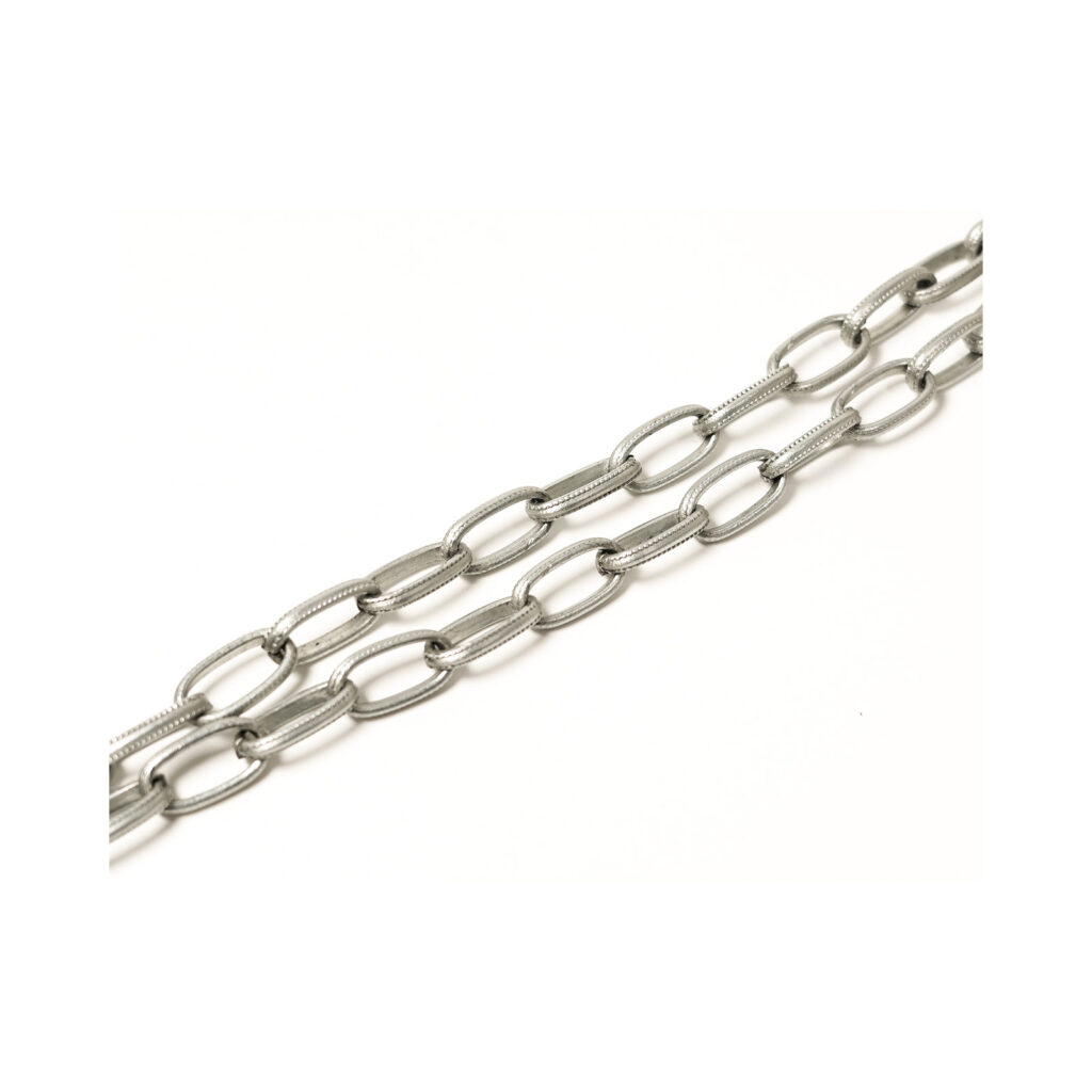 Gold-Tone Oval Link Jewelry Chain Strand, 18 inches