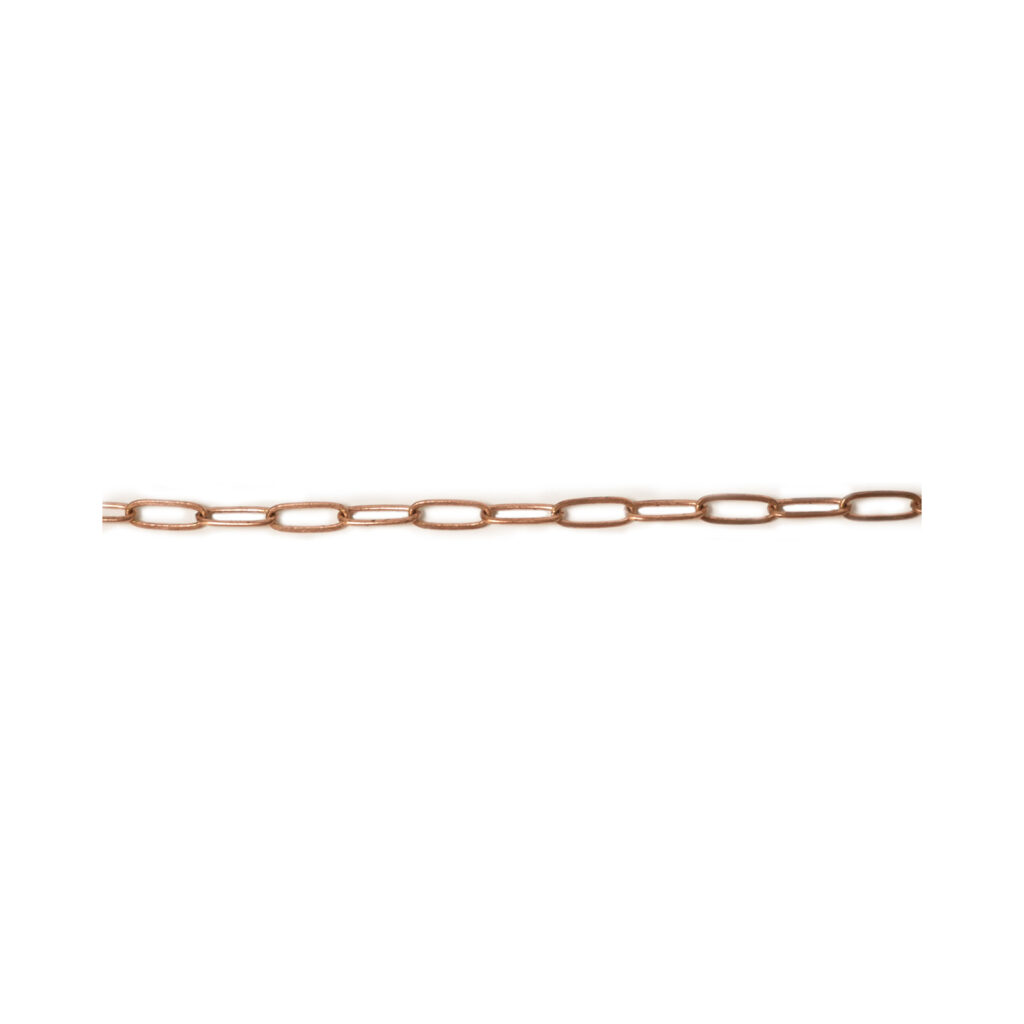 Gold-Tone Paperclip Link Jewelry Chain Strand, 30 inches