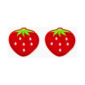 Iron-On Strawberry Patch, 7cm