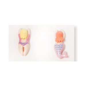 Mermaid Flatback Resin Embellishment, 25 x 11mm
