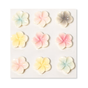 Mini Flower Flatback Resin Embellishment, 17mm