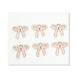 Multicolor Bow Jewelry Charms
