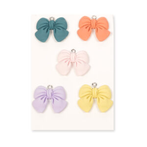 Pastel Bow Jewelry Charms