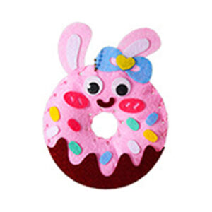 Pink Rabbit Felt Sewing Kit, 13-15 cm