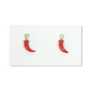 Red Chili Pepper Jewelry Charms