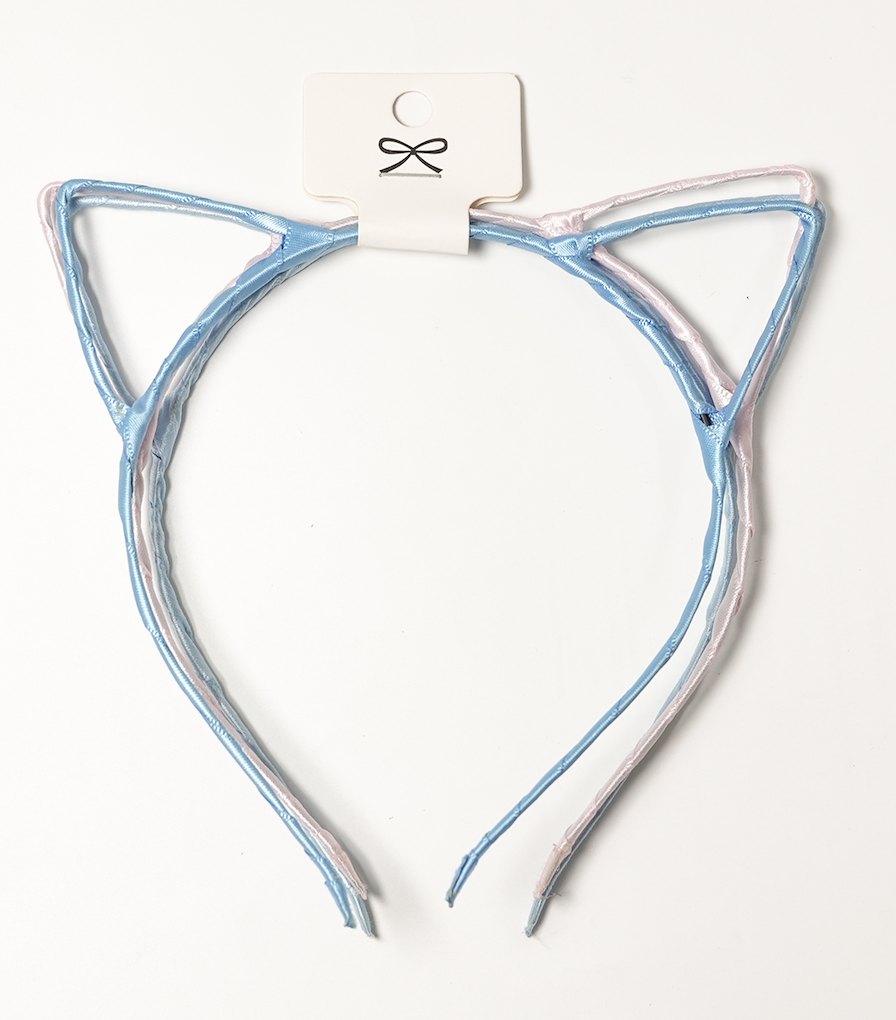 Ribbon-Trimmed Iron Headband