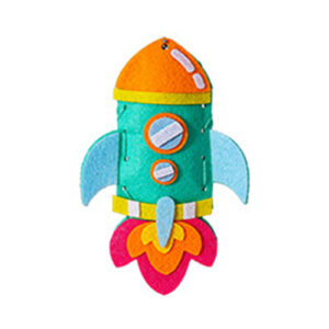 Rocket Felt Sewing Kit, 13-15 cm