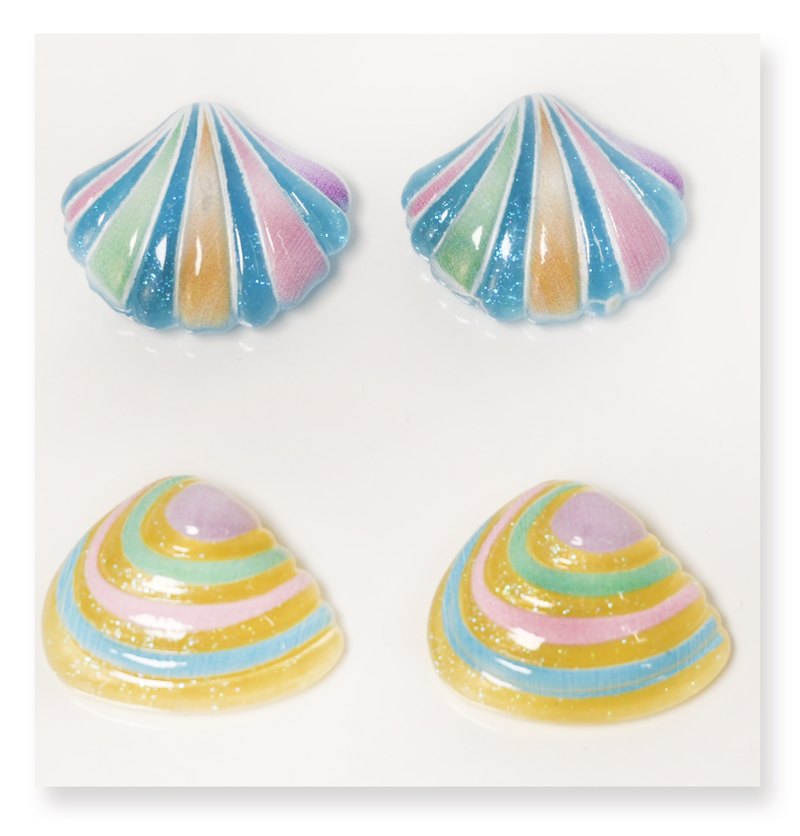 Seashell Flatback Resin Embellishment, 28 x 24mm