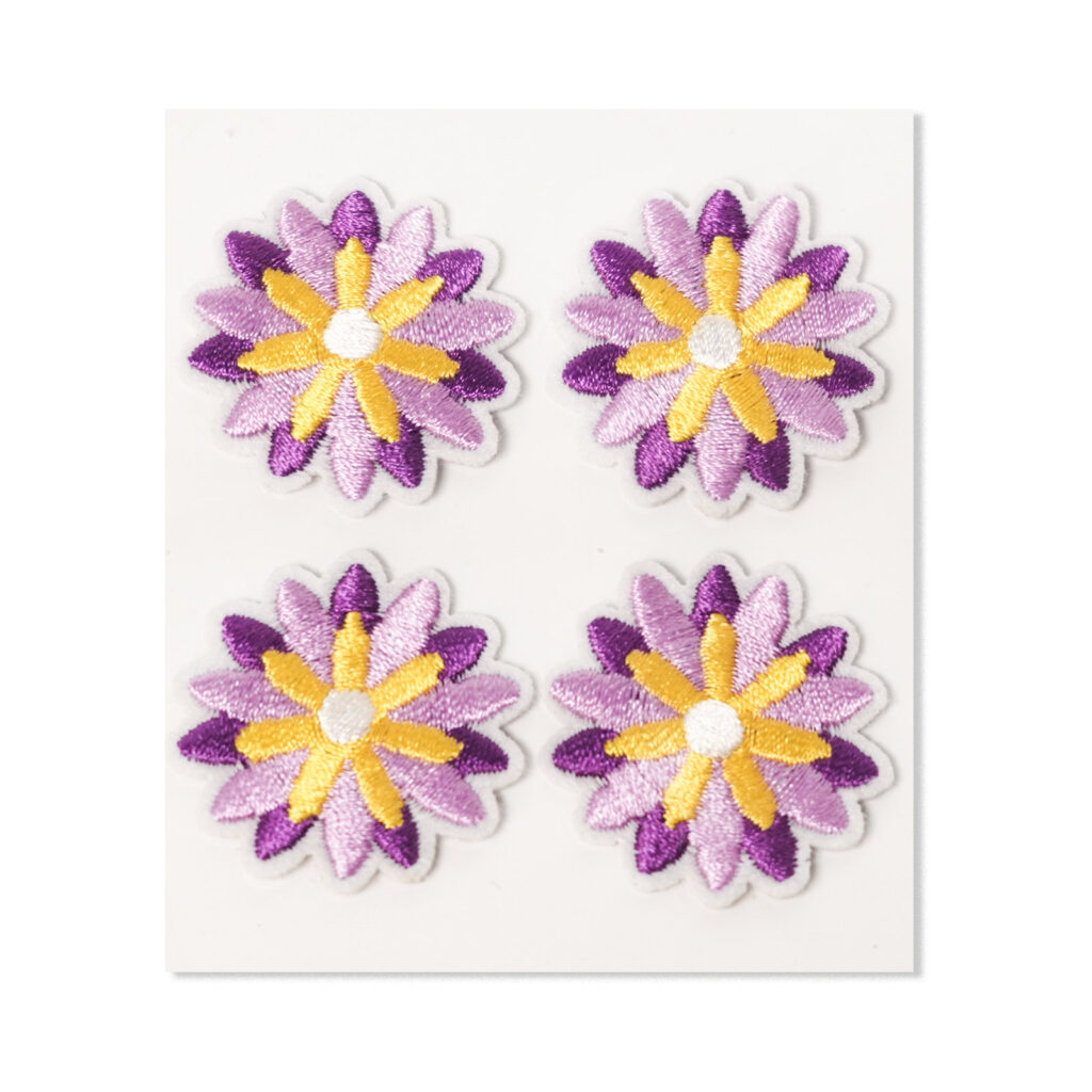 Self-Adhesive Flower Craft Appliques