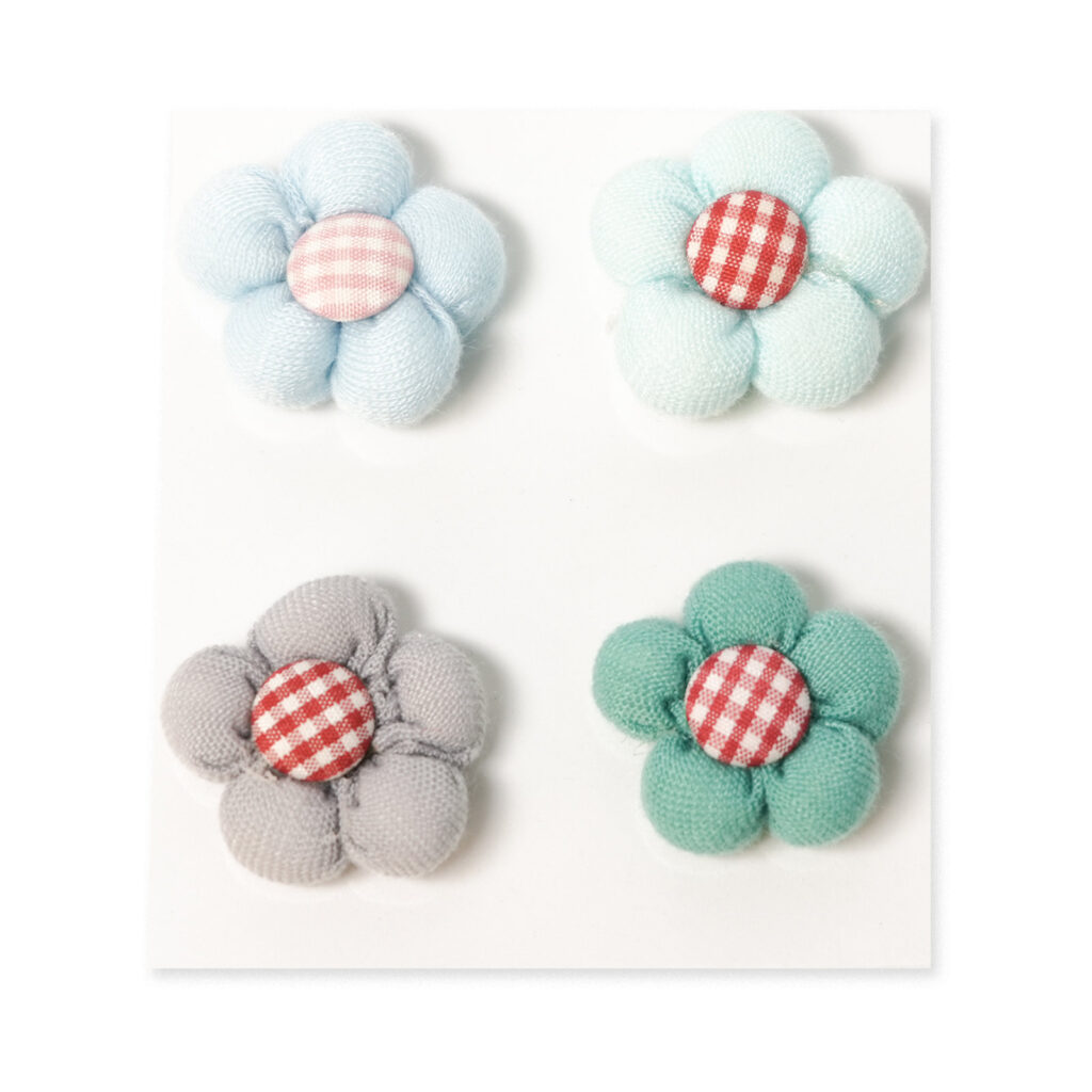Small Decorative Flower Applique, 28mm