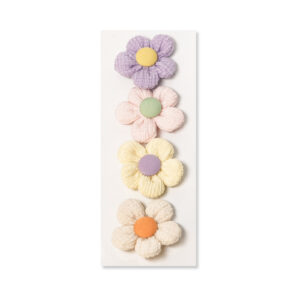 Small Flower Fabric Applique, 36mm