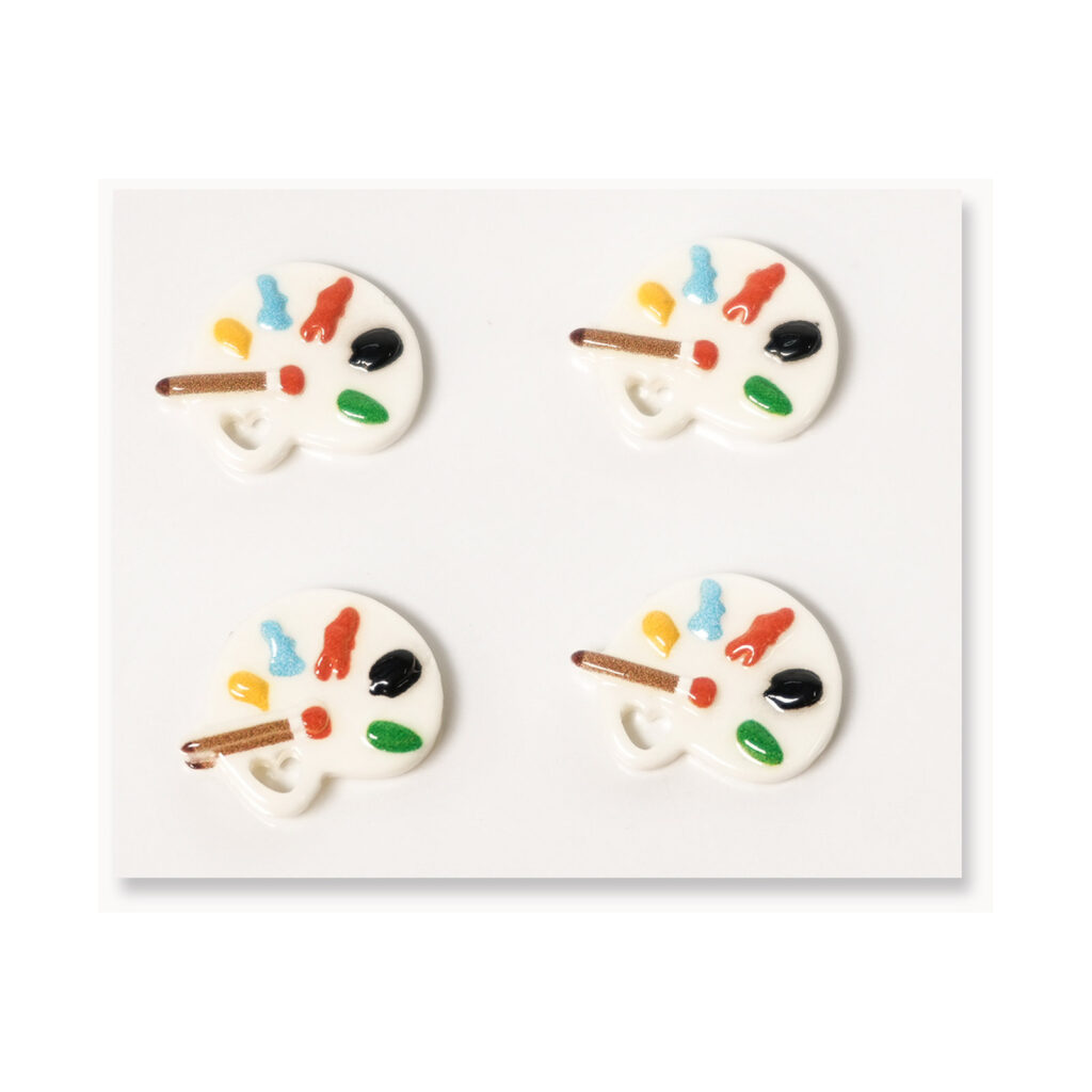 Snowman Flatback Resin Embellishment, 20 x 16mm