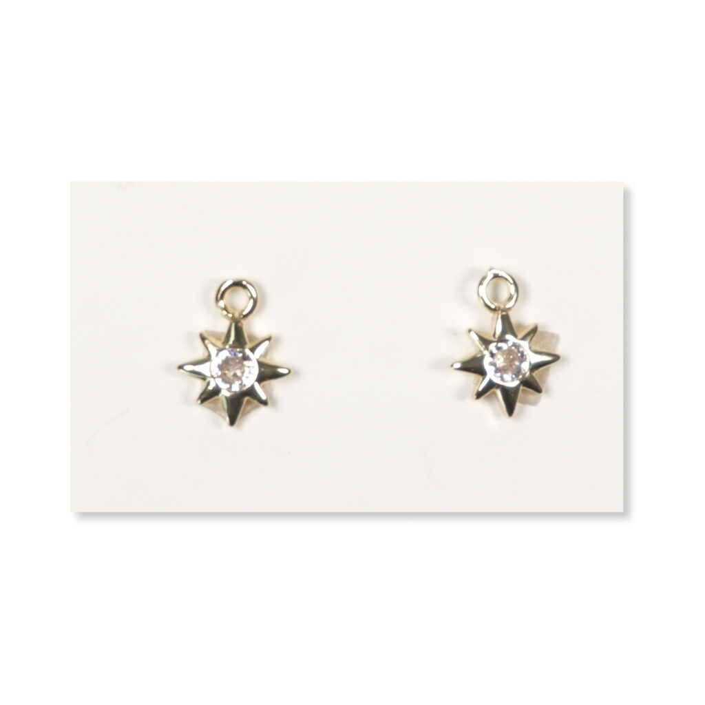 Starburst Jewelry Charms